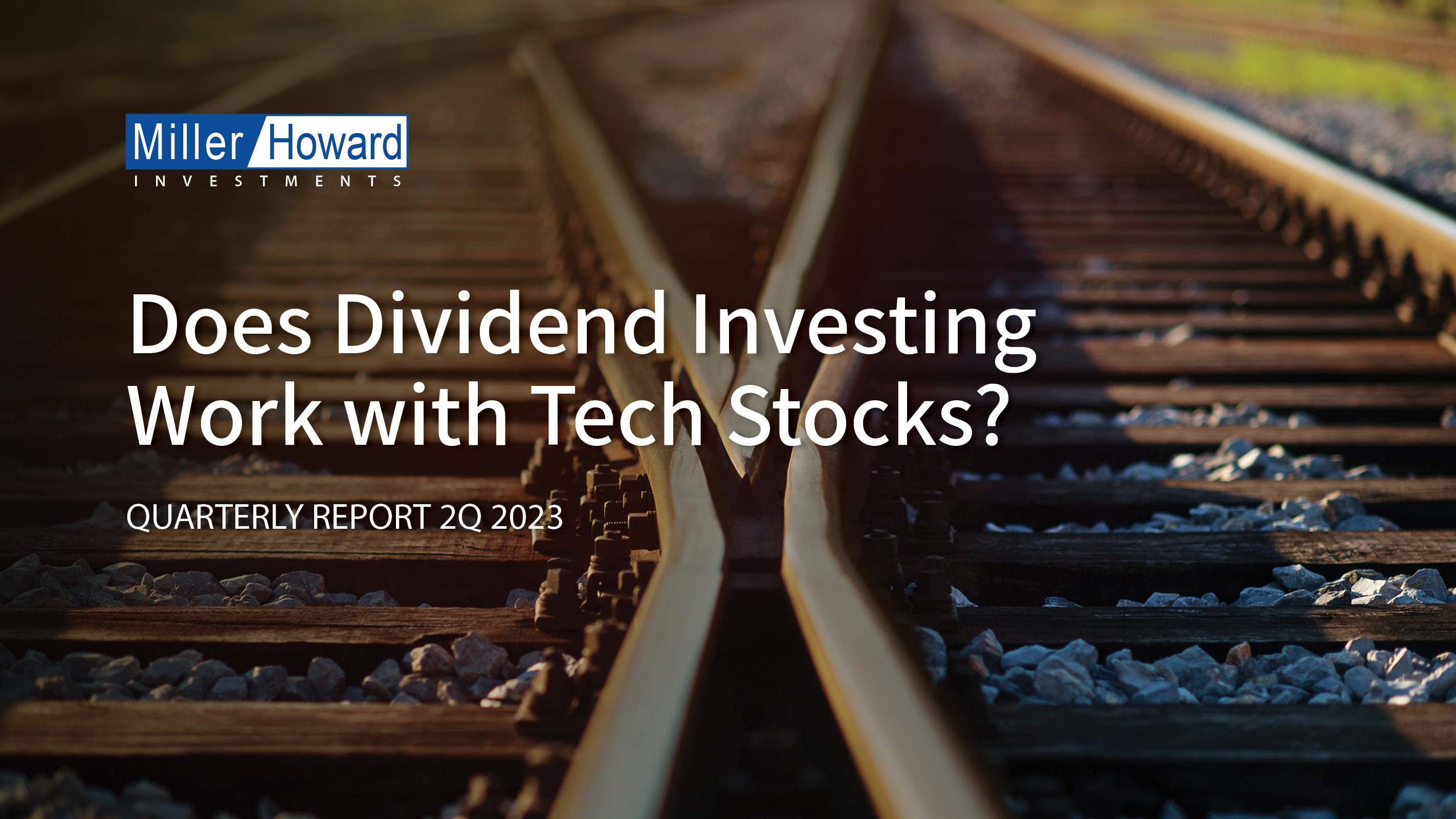Quarterly Report 2023 Q2 - Does Dividend Investing Work with Tech Stocks?