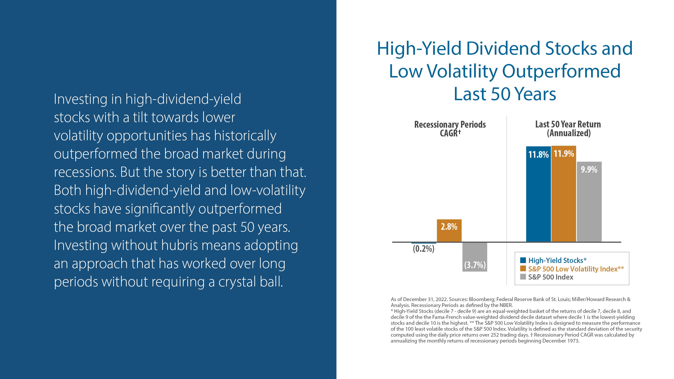 Investing in high-dividend-yield stocks